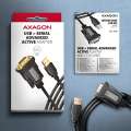 ADS-1PQN Adapter USB 2.0 > RS-232 Port szeregowy, 1,5m kabel, chip FTDI-3532820