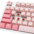 Ducky One 3 Gossamer Pink Klawiatura Gamingowa - MX-Red (US)