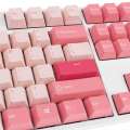 Ducky One 3 Gossamer Pink Klawiatura Gamingowa - MX-Black Clear Top (US)