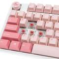 Ducky One 3 Gossamer TKL Pink Klawiatura Gamingowa - MX-Silent-Red (US)