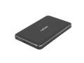 Natec Kieszeń zewnętrzna HDD/SSD Sata Oyster Pro 2,5cala USB 3.0 czarna  aluminium slim-2688598