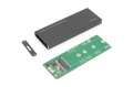 Obudowa zewnętrzna USB 3.0 na dysk SSD M2 (NGFF) SATA III, 80/60/42/30mm, aluminiowa-2658778