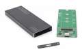 Obudowa zewnętrzna USB Typ C na dysk SSD M2 (NGFF) SATA III, 80/60/42/30mm, aluminiowa-3016229