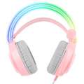 Słuchawki gamingowe X26 (przewodowe) Różowe -3639814