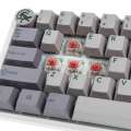 Ducky One 3 Mist Grey Mini Klawiatura Gamingowa RGB LED - MX-Silent-Red (US)