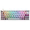 Ducky One 3 Mist Grey Mini Klawiatura Gamingowa RGB LED - MX-Silent-Red (US)