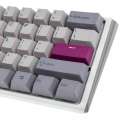 Ducky One 3 Mist Grey Mini Klawiatura Gamingowa RGB LED - MX-Blue (US)