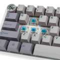 Ducky One 3 Mist Grey Mini Klawiatura Gamingowa RGB LED - MX-Blue (US)