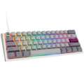 Ducky One 3 Mist Grey Mini Klawiatura Gamingowa RGB LED - MX-Blue (US)