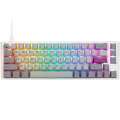 Ducky One 3 Mist Grey SF Klawiatura Gamingowa RGB LED - MX-Red (US)