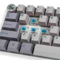 Ducky One 3 Mist Grey SF Klawiatura Gamingowa RGB LED - MX-Blue (US)