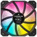 Wentylator SP120 RGB ELITE 120mm z kontrolerem Lighting Node CORE, 3pak czarny-3651154