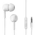 Słuchawki przewodowe z mikrofonem EAR3005W Białe-3653013