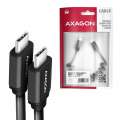 AXAGON BUCM-CM20TB Kabel Twister USB-C - USB-C, 1.1m USB2.0 3A ALU-3668889