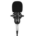 Media-Tech Mikrofon studyjny z zestawem akcesoriów pojemnościowy MT397S srebrny-3673082