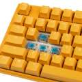 Ducky One 3 Yellow Klawiatura Gamingowa RGB LED - MX-Blue (US)