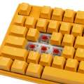 Ducky One 3 Yellow Klawiatura Gamingowa RGB LED - MX-Red (US)