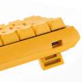 Ducky One 3 Yellow Mini Klawiatura Gamingowa RGB LED - MX-Speed-Silver (US)