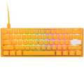 Ducky One 3 Yellow Mini Klawiatura Gamingowa RGB LED - MX-Speed-Silver (US)