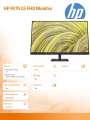 HP Inc. Monitor P27h G5 FHD Height Adjust Monitor   64W41AA-3699538