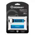Pendrive 64GB IronKey Keypad 200 FIPS140-3 Lvl3 AES-256 -3713704