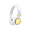 Bezprzewodowe słuchawki nauszne Bluetooth V5.0 Białe-3805551