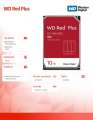 Western Digital Dysk HDD Red Plus 10TB 3,5'' CMR 256MB/7200RPM Class-1025111