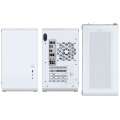 Jonsbo U4 Mini Obudowa Micro-ATX, Tempered Glass - biała