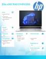HP Inc. Notebook Elite x360 1040 14 cali G9 2-w-1 Wolf Pro SecurityEdition  W11P/14 i7-1255U/512/16  6F633EA-4063971