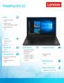 Lenovo Laptop ThinkPad E15 G2 20T8004GPB W10Pro 4500U/8GB/256GB/INT/15.6FHD/1YR CI-4177804