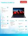 Lenovo Laptop ThinkPad L15 AMD G4 21H7001PPB W11Pro 7730U/16GB/512GB/INT/15.6 FHD/Thunder Black/1YR Premier Support + 3YRS OS-4135450