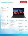 Lenovo Laptop ThinkPad L15 G4 21H3002WPB W11Pro i7-1355U/16GB/512GB/INT/15.6 FHD/Thunder Black/1YR Premier Support + 3YRS OS-4135494