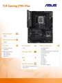 Asus Płyta główna TUF GAMING Z790-Plus WIFI s1700 4DDR5 ATX-4225265