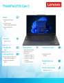 Notebook ThinkPad E16 G1 21JN005VPB W11Pro i3-1315U/8GB/512GB/INT/16.0 WUXGA/3YRS OS + 1YR Premier Support -4314809