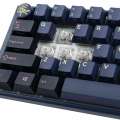Ducky One 3 Cosmic Blue SF Klawiatura Gamingowa, RGB LED - MX-Ergo-Clear (US)