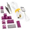 Ducky One 3 Mist Grey Mini Klawiatura Gamingowa, RGB LED - MX-Ergo-Clear (US)