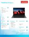 Lenovo Laptop ThinkPad L15 G4 21H3002UPB W11Pro i5-1335U/8GB/512GB/INT/15.6 FHD/Thunder Black/1YR Premier Support + 3YRS OS-4368832