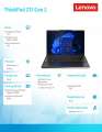 Lenovo Laptop ThinkPad Z13 G2 21JV0018PB W11Pro 7840U/32GB/1TB/AMD Radeon/LTE/13.3 2.8K/Touch/Flax Fiber + Aluminium/3YRS Premier Support + CO2 Offset-4368247