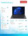 Lenovo Laptop ThinkPad Z16 G2 21JX0018PB W11Pro 7840HS/32GB/1TB/AMD Radeon/16.0 WQUXGA/Touch/Arctic Grey/3YRS Premier Support + CO2 Offset-4368266