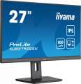 IIYAMA Monitor ProLite XUB2792QSU-B6 27 cali IPS,QHD,HAS(150mm),100Hz,4xUSB3.2,SLIM-4176012