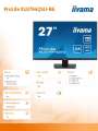 IIYAMA Monitor 27 cali XU2794QSU-B6 VA,QHD,HDMI,DP,100Hz,2xUSB 3.2,2x2W-4172935