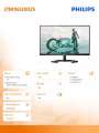 Philips Monitor 27M1N3200ZS 27 cali IPS 165Hz HDMIx2 DP-4359082