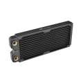 Chłodzenie wodne Pacific C240 slim radiator (240mm, 2x G 1/4, miedź) czarne-4372964