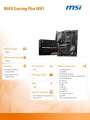 MSI Płyta główna B650 GAMING PLUS WIFI AM5 4DDR5 HDMI/DP ATX-4387447