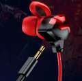 WEKOME Słuchawki przewodowe gamingowe ET-Y30 ET Series - jack 3.5mm Czerwone-4409654