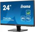 IIYAMA Monitor 24 cale XU2463HSU-B1 IPS,100HZ,ECO,3ms,SLIM,HDMI,DP,2x USB3.2 ,TCO,EPEAT-4406490