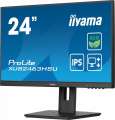 IIYAMA Monitor 23.8 cala ProLite XUB2463HSU-B1 IPS,100HZ,ECO,3ms,SLIM,HDMI,DP,2x USB3.22x2W,HAS(150mm),TCO,EPEAT-4406521