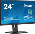 IIYAMA Monitor 23.8 cala ProLite XUB2463HSU-B1 IPS,100HZ,ECO,3ms,SLIM,HDMI,DP,2x USB3.22x2W,HAS(150mm),TCO,EPEAT-4406523