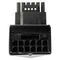 Kolink Core Pro 12V-2x6 90 Degree Adapter - Typ 2, czarny