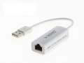 Adapter USB LAN 2.0 - Fast Ethernet (RJ45), blister, CL-24-2500628